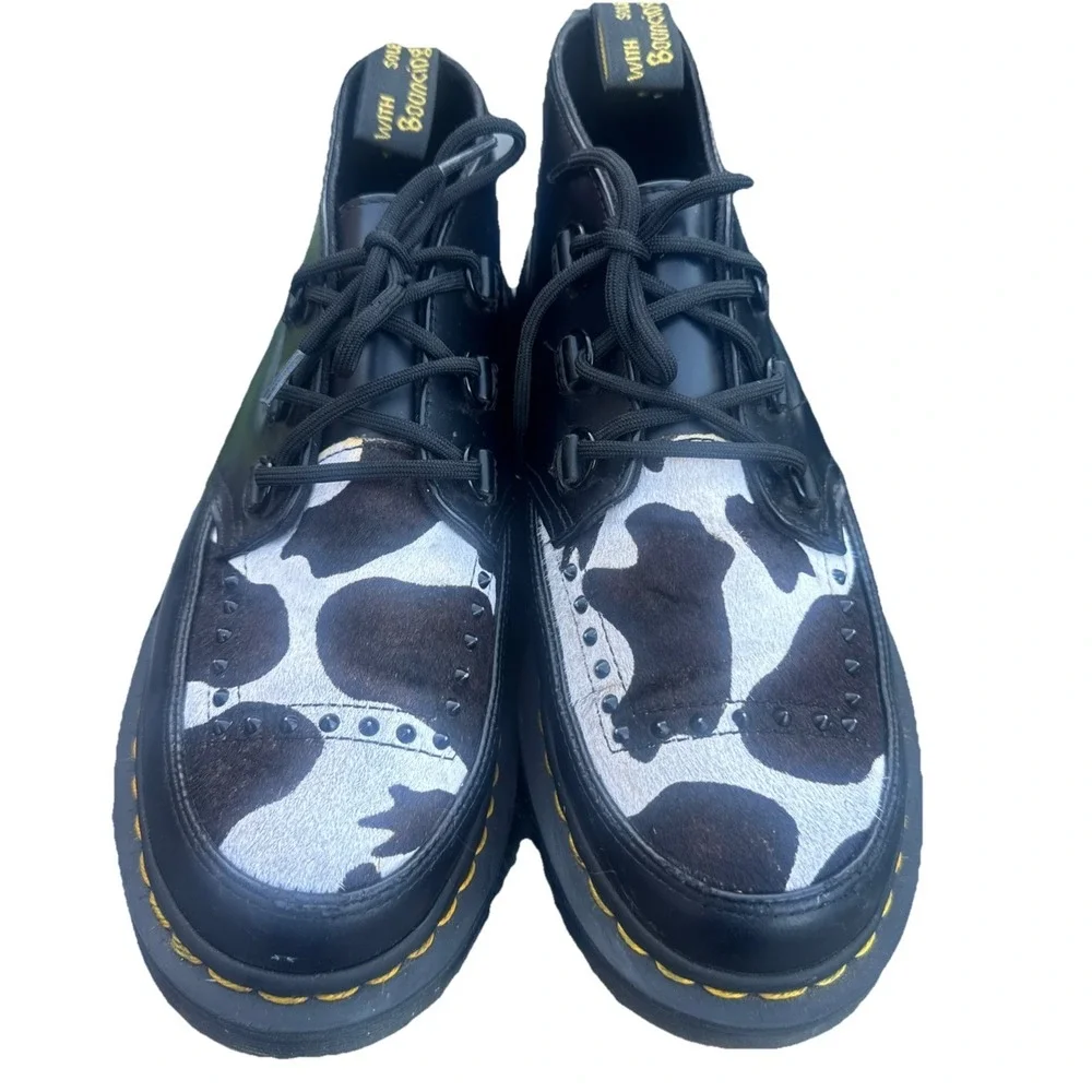 Dr. Martens/RAMSEY CHUKKA/US7/BLK/Calf Hair Size 9